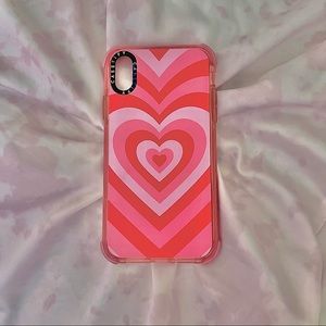 Casetify IPhone XR Ultra Impact Heart Tunnel Phone Case